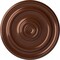 Ekena Millwork Kepler Traditional Ceiling Medallion (For Canopies up to 4 1/2"), 19 3/4"OD x 1 1/2"P, Copper Penny CM20KPCPS - alternate 1